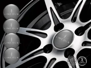 Lincoln Radplaketten Stil Premium-Epoxy-Aufkleber